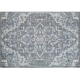 thumbnail image 2 of Mason Brooks Lexa NS20B Hearthstone Tribal Vintage Gray Area Rug, 5'3" x 7'0", 2 of 4
