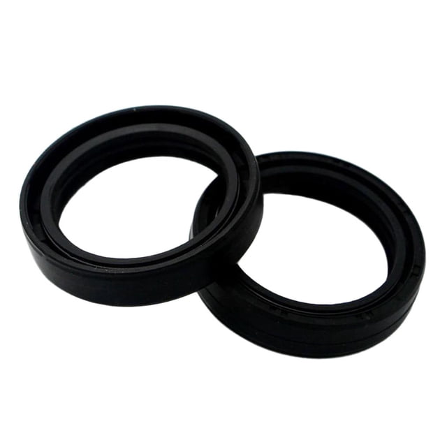 Almencla 1 Pair Front Shock Absorber Oil Seals Fork Shock Absorber Oil Seal For