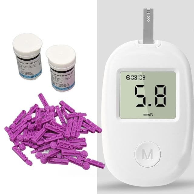 Tiras de prueba para diabéticos Lancet Twist Top Manage Blood Ketone Levels Lanceting Tiras de prueba Accesorios para medidor de glucosa en sangre ANGGREK Otros