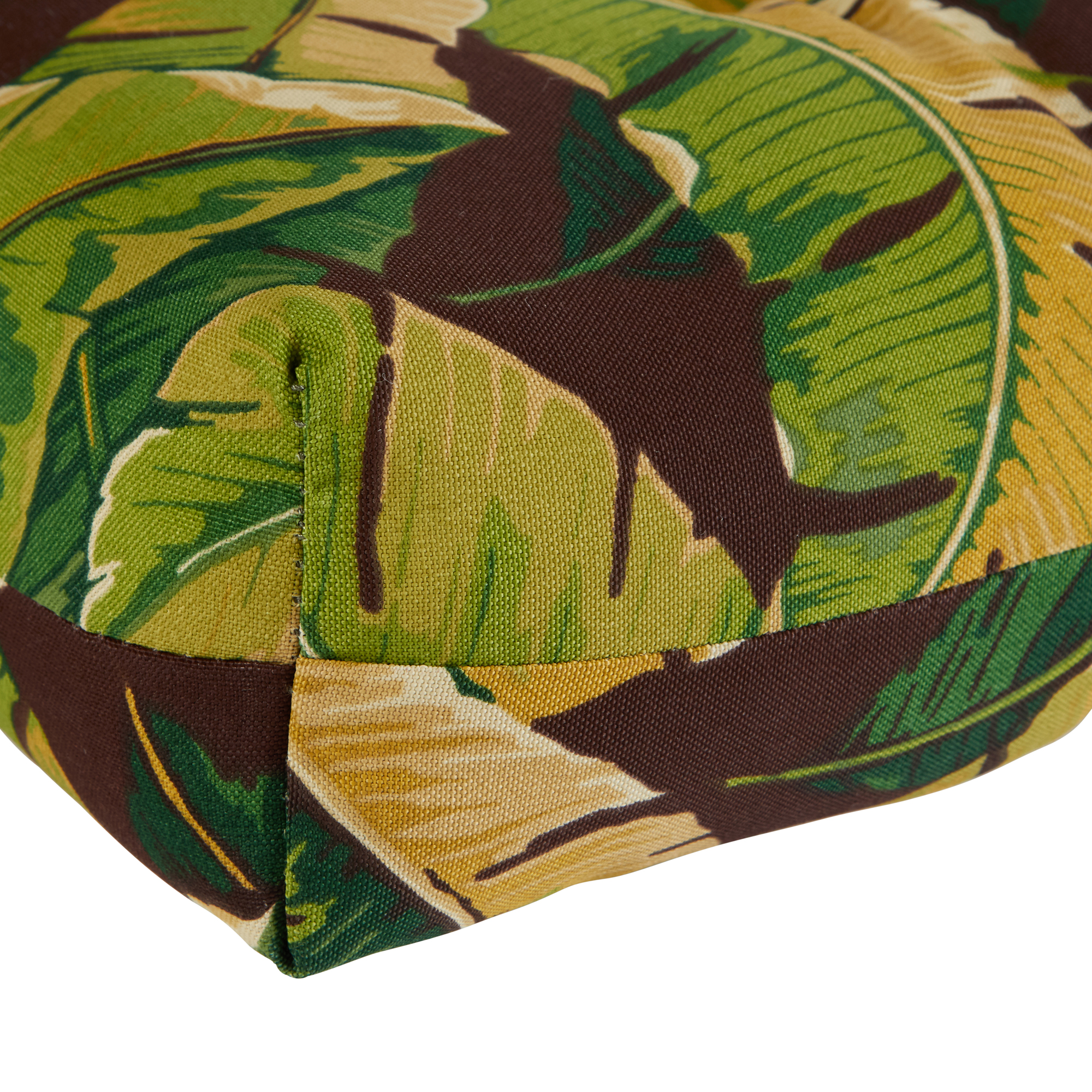 Greendale Home Fashions Palm Leaves Outdoor High Back Chair Cushion - image 4 of 8