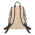 thumbnail image 2 of Naloa Coffee Time Print Lightweight DayBackpack Suitable for school, work, shopping, travel, etc., 2 of 5