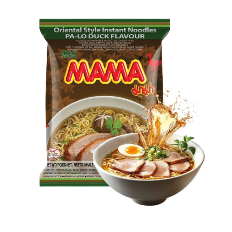Mama Duck Soup Flavor Instant Noodles 60g - pack of 30