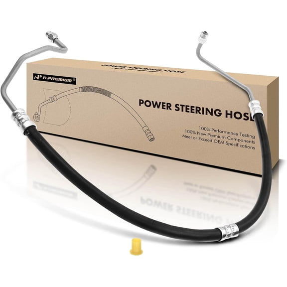 A-Premium Power Steering Pressure Line Hose Assembly Compatible with Ford Mustang 2001 2002 2003 V6 3.8L