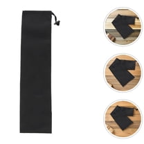 COMPUKAS 3pcs Canvas Pole Bag Black Oxford Material for Outdoor Essentials Mountaineering Camping