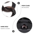 thumbnail image 3 of ELAYARD Precise Timekeeping Clock Coffee Plastic for Professional Office Use 1Pcs, 3 of 5
