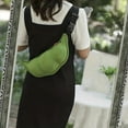 thumbnail image 5 of Miogawg Cute Pea Shaped Funny Pack, Chest Purse With Cartoon Design Convenient Crossbody Bag, Shoulder Bum Bag With Adjustable Strap, Chest Bag Pea Bag, 5 of 7