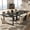 Black, variant on Fnova 94"Large Conference Table for 8-10 People, Modern Executive Meeting Table with Cable Management & Adjustable Feet, Heavy-Duty Office Conference Desk for Boardroom, Training Room