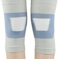 thumbnail image 4 of Knee Braces, 2PCS Thin Compression Knee Sleeve Breathable Non Slip Double Knit High Elasticity Knee Sleeve For Yoga Gum Workout Light Gray Compression Knee Braces Knee Wrap, 4 of 8