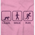 thumbnail image 2 of Crawl Walk Run Athletic Toddler Boy Girl T Shirt Infant Toddler Brisco Brands 4T, 2 of 6