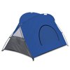 Cove Portable Beach Tent, Blue with Gray Accents