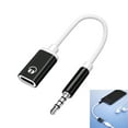 thumbnail image 4 of Type C to 3.5mm Plug Converter Earphone Adapter Cable for Clearly Auditory Output in Black Silver Red Optional, 4 of 10