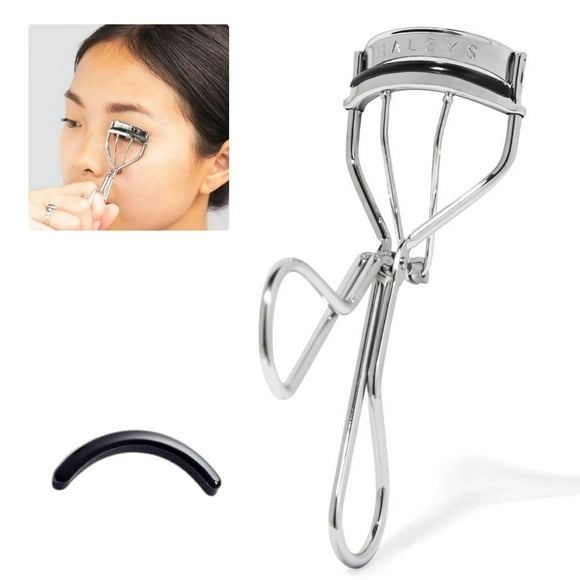 Haleys Re-Lift Rizador de pestañas instantáneo: los rizadores ergonómicos proporcionan un rizo duradero para todas las formas de ojos y pestañas. Almohadillas de silicona ultradensas que levantan suav