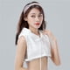 thumbnail image 5 of Sudadera con capucha perfecl para mujer cuello falso desmontable, 5 of 8