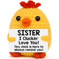 thumbnail image 1 of Regalo de cumpleaños de ganchillo para chica y hermana, Bdayption I Love You, 1 of 7