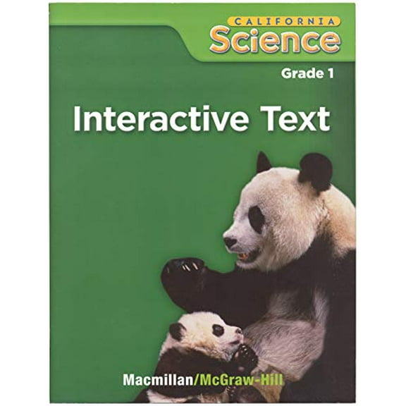 Pre-Owned California Science Grade 1 Interactive Text (Paperback) 0022859926 9780022859923