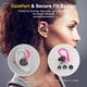 thumbnail image 3 of Auriculares inalámbricos con estuche de carga, sonido estéreo resistente al agua y micrófono integrado para practicar deporte y correr, 3 of 6