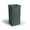 Charcoal, variant on Algreen Covington 27" Self-Watering Planter, Square Pillar, Black Resin