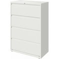 thumbnail image 5 of Hirsh 36"W 4 Drawer Metal Lateral File Cabinet Home/Office- Matte White Texture, 5 of 5