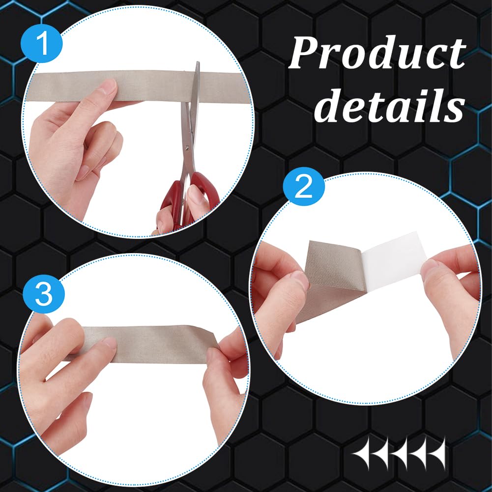 3 Roll Faraday Tape Double Conductive Cloth Tape