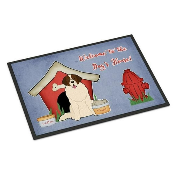 Carolines Treasures BB2781JMAT Dog House Collection Moscow Watchdog Indoor or Outdoor Mat, 24 x 0.25 x 36 in.