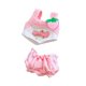thumbnail image 4 of Juego de 2 Chalecos de Peluche Strade Fareast Limited para Hacer tus Propias Muñecas Rosa, 4 of 7