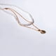 thumbnail image 5 of Collar para mujer, joyería para mujer, joyería para mujer, collar vintage de metal multicapa, collar de múltiples capas con inicio, joyería para mujer, collar de perlas, 5 of 5