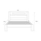 thumbnail image 3 of Cama Alterego Keisly matrimonial Blanco, 3 of 4