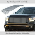 thumbnail image 2 of APS Compatible with Toyota Tundra 2014-2017 Main Upper Stainless Steel SS Chrome Billet Front Grill Grille Insert T85985A, 2 of 7