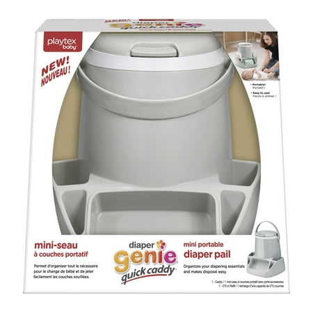 Diaper Genie Quick Caddy Mini Portable Diaper