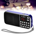 thumbnail image 4 of Y-501 FM Digital Radio Support TF Card USB AUX Portable LED Flashlight Audio Music Player Speaker Compatible with Mobile Phone, 4 of 5