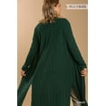 thumbnail image 2 of Open Front Long Body Cardigan, 2 of 2