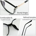 thumbnail image 5 of Mooddairy/Idomlife Reading Glasses, Women's Portable Fashion Anti-Blue Light Readers for Computer & Book Reading, Lightweight Frame with Case Included, 5 of 8