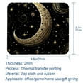 thumbnail image 5 of Crescent Sign Gaming Mousepad Mouse Mat Desk Mat - Square, 8.3x9.8 Inch, Non-Slip Rubber Bottom, Printed, Suitable for Office and Gaming, 5 of 6