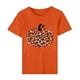 thumbnail image 4 of Camisa de calabaza para mujer, camisetas gráficas de leopardo a cuadros para mujer, divertida y bonita camisa de manga corta para otoño, camisetas de regalo de Acción de Gracias Pompotops  hfajkhk123945, 4 of 9