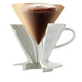 thumbnail image 2 of Paper Coffee Filters 40pcs Bag Wooden Hand Drip Espresso or Tea Filter, 2 of 6