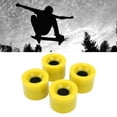thumbnail image 4 of Roues de Planche à Roulettes, Roue de Planche de Surf pour Terrain en Matériau PU Haute Résistance, Faible Bruit pour Rampe, Trottoir, Route en Ciment, Jaune, 4 of 8