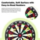 thumbnail image 3 of Juego de fútbol inflable Dartboard OZIS Giant, 3 m, negro, 110 V, 3 of 8