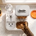 thumbnail image 6 of Automatic Pet Feeder and Water Dispenser Combo for Cats and Small Dogs, Raised Neck Bowl, Large Capacity, Auto Food and Water Refill, Spill Proof, Easy Cleaning, Balanced Feeding Station for Home, 6 of 6