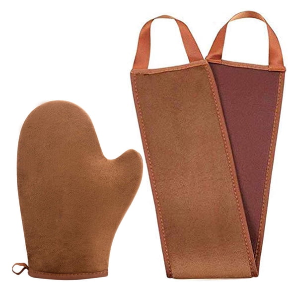 Kit aplicador de guante para bronceado STEUGO 2 en 1 para autobronceado