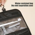 thumbnail image 5 of PONPRNGY Travel Toiletry Bag for Women Men - Portable Hanging Organizer Makeup Bag for Cosmetic, Shampoo, Conditioner, Brushes Set, Cosmetic, Travel Accessories Essentials, 5 of 6
