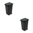 thumbnail image 3 of Youkk Plastic Desktop Trash Can - Convenient And Durable For Anywhere Healthy And Safe Wheelie Trash black 2Set, 3 of 6
