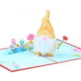 thumbnail image 3 of Día de la Madre Pop-Up Pop-Up Felicitaciones sin rostro Doll Tarjeta Aniversario Invitaciones Fiesta de vacaciones Tarjetas de felicitación Hija Tía Rojo seitruly HA059962-01, 3 of 7