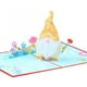 thumbnail image 4 of Toystoory Día de la madre 3D Pop-up Saludo Tarjeta de flores Invitaciones Tablero de mensajes Festival Fiesta Tarjetas Hija Madre Tía Kits de decoración para fiestas rojo Toystoory HA059962-01, 4 of 6