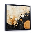 thumbnail image 2 of Designart "Medley in Monochrome IV" Abstract Collages Floater Framed Canvas Wall Art, 2 of 7