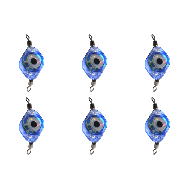 Señuelo Pesca LED Que Atrae La Los Peces Forma Ojo para El () Azul