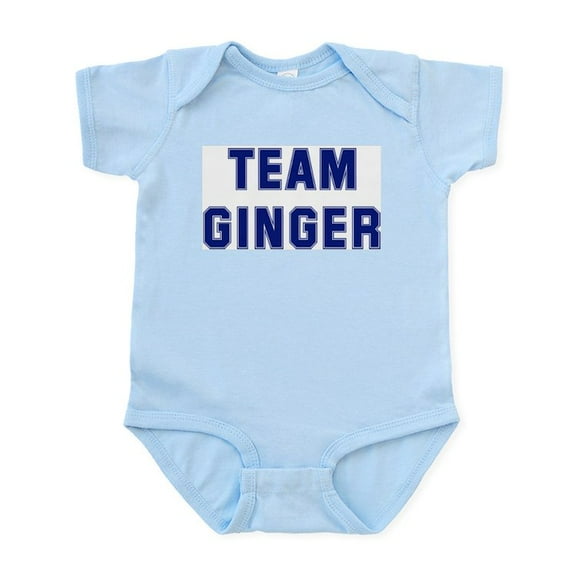 CafePress - Team GINGER Infant Bodysuit - Baby Light Bodysuit, Size Newborn - 24 Months