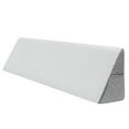 thumbnail image 6 of Bed Wedge Gap Filler, Modern Stylish Memory Foam Wedge Pillow Headboard Pillow - Queen Size Bed, 6 of 6