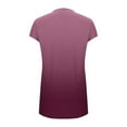 thumbnail image 4 of Mgmyaa Women's Casual T-Shirt Dresses V-neck Short Sleeved Mini Dress, 4 of 5