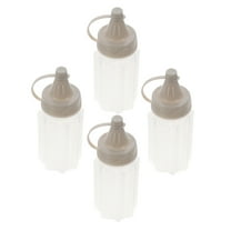 4 Pcs Condiment Container Ketchup Mini Sauce Squeeze Bottle