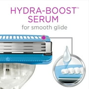 Schick Hydro Silk 3 Womens Razor Blade Refills, 4 Ct